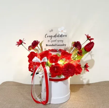 Bloom Box Akrilik Ucapan Grand Opening Banjarbaru