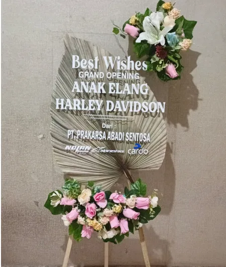 Papan Akrilik Ucapan Grand Opening Banjarbaru